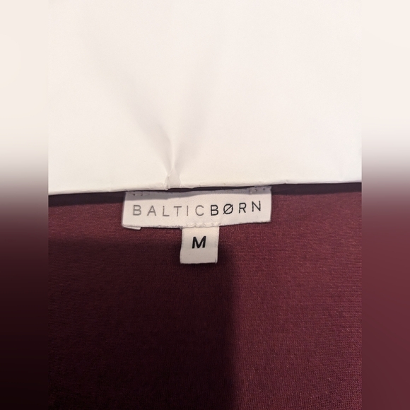 Baltic Born Marseille Embossed Maxi Dress in Mulberry - Picture 3 of 6